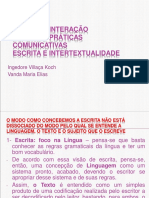 Escrita e Interação