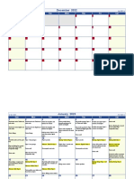 Revision Timetable