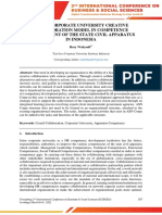 Modelo de Colaboração Criativa No Desenvolvimento de Competências Do Aparelho Civil Do Estado Na Indonésia