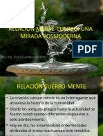 RELACIÓN MENTE-CUERPO. Una Mirada Posmoderna. Dra. Ma. Elena Fuentes Martínez.