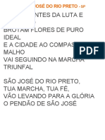 Hino de São José Do Rio Preto