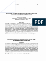 Desarrollo de Superficies de Aplanamiento Disectadas Sobre Coast Range