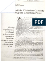 The Incredible Christian Capacity For Missing The Christian Point