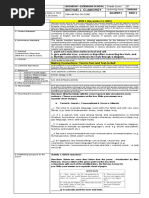 Michael L. Clamohoy: School Teacher Learning Area Teaching Date & Time / Grade & Sections