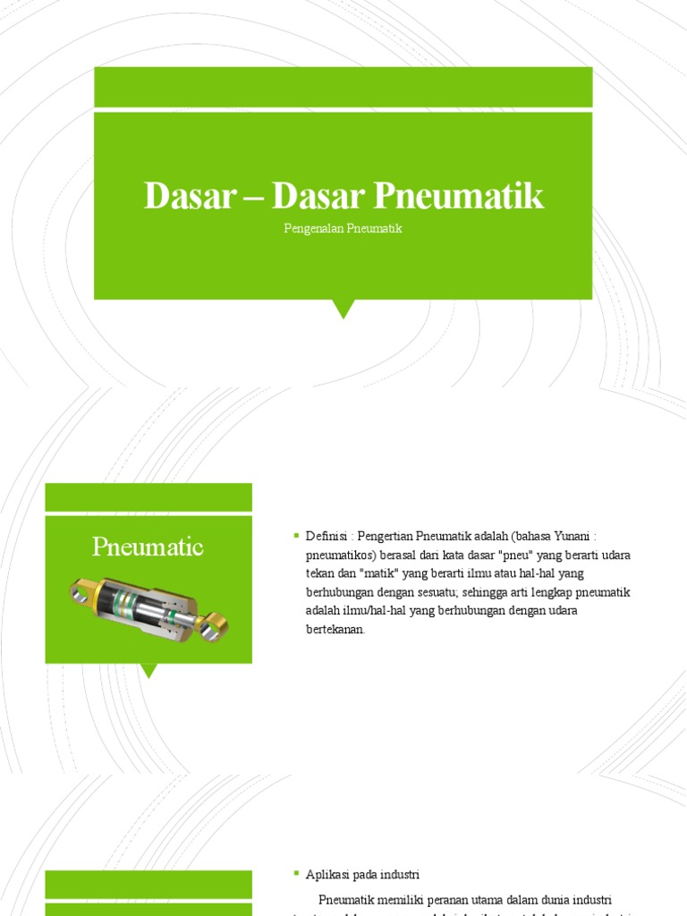 Dasar Dasar Pneumatik Pdf