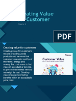 Chapter 9 Creating Value For Customer
