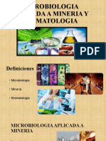 Microbiologia Aplicada A Mineria y Bromatologia