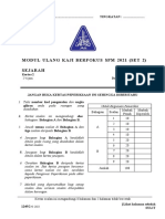 Johor (SMKBP) 2021 Trial SPM Sejarah K2 Kelas Tambahan