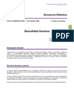 SECUENCIA DIDACTICA de evaluación Sexualidad Humana SAB 