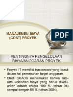 Analisis Biaya - Proyek - IT