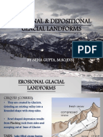 Glacial Erosional Depositional