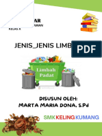 Bahan Ajar Jenis-Jenis Limbah