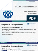 Pertemuan 15 Islamic Entrepreneurship