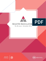 Boletín Regulatorio: No. 8, Enero - Diciembre 2016