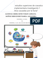 Problematica Causadas Por Las Lluvias