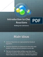 Intro To Chemical Reactions