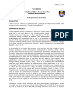F.BERC 2 - Participant Information Sheet - KHAIRUNNISA BINTI KAMALRUDIN - 2017895454