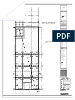 Planta Del Excabacion: Colindancia Terreno Baldío