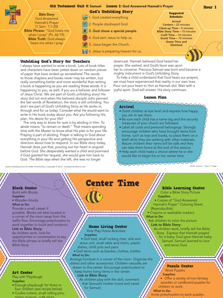 Hannah Color | PDF | Prayer | Samuel