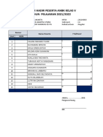 Akm Daftar Hadir