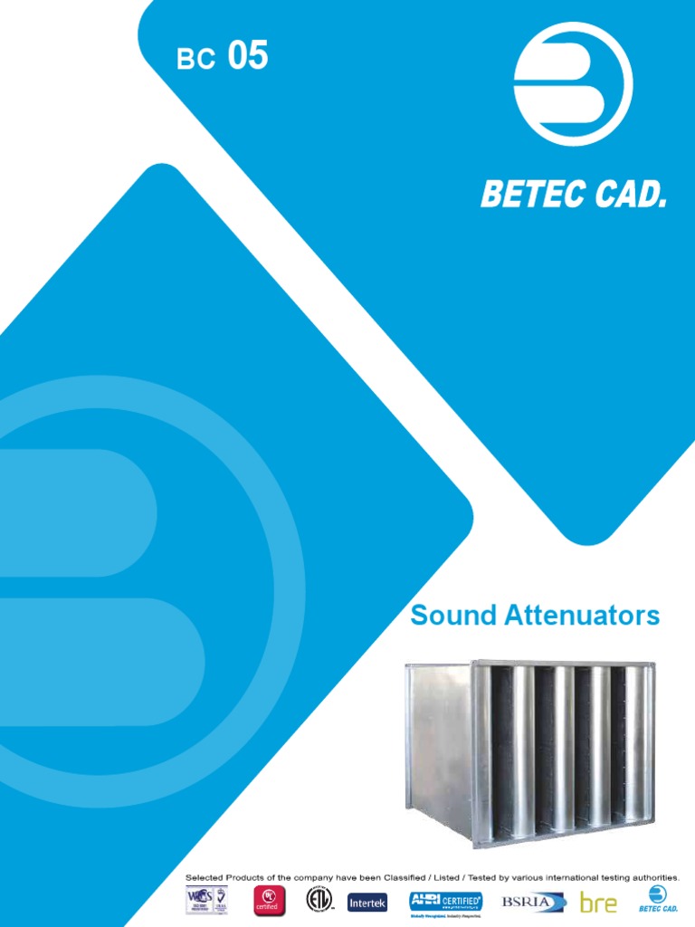 Sound AttenuatorAMCA21112020 PDF Duct (Flow)