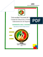 INDIVIDUAL - APE. 1 Unidad 1 - EXPRESION ORAL Y ESCRITA