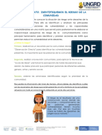 Formatos 4 y 5. Plan Comunal GRD