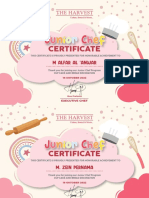 Junior Chef - Certificate Tebet 16 Okt