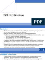 ISO Certifications Explained