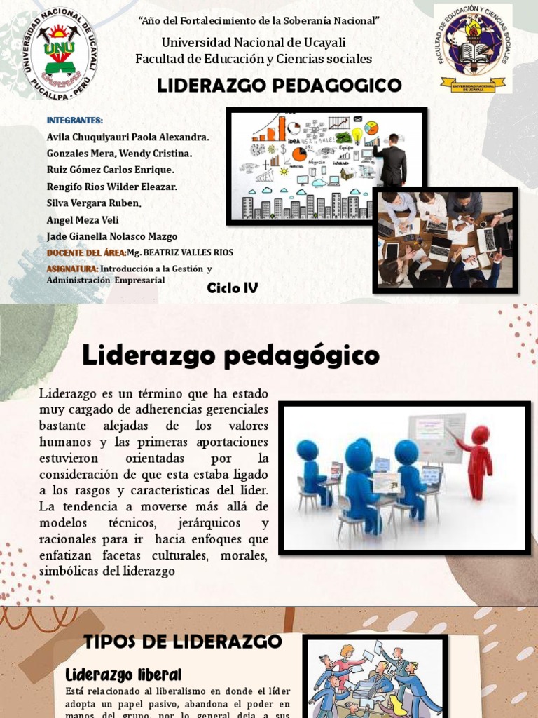 Liderazgo Pedagógico en Educación | PDF | Liderazgo | Las emociones