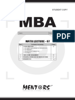 MBA-IBA Math 7