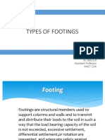 Types of Footing