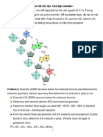 CÂU HỎI ÔN TẬP HÓA ĐẠI CƯƠNG 1 ngay 26-12-2022