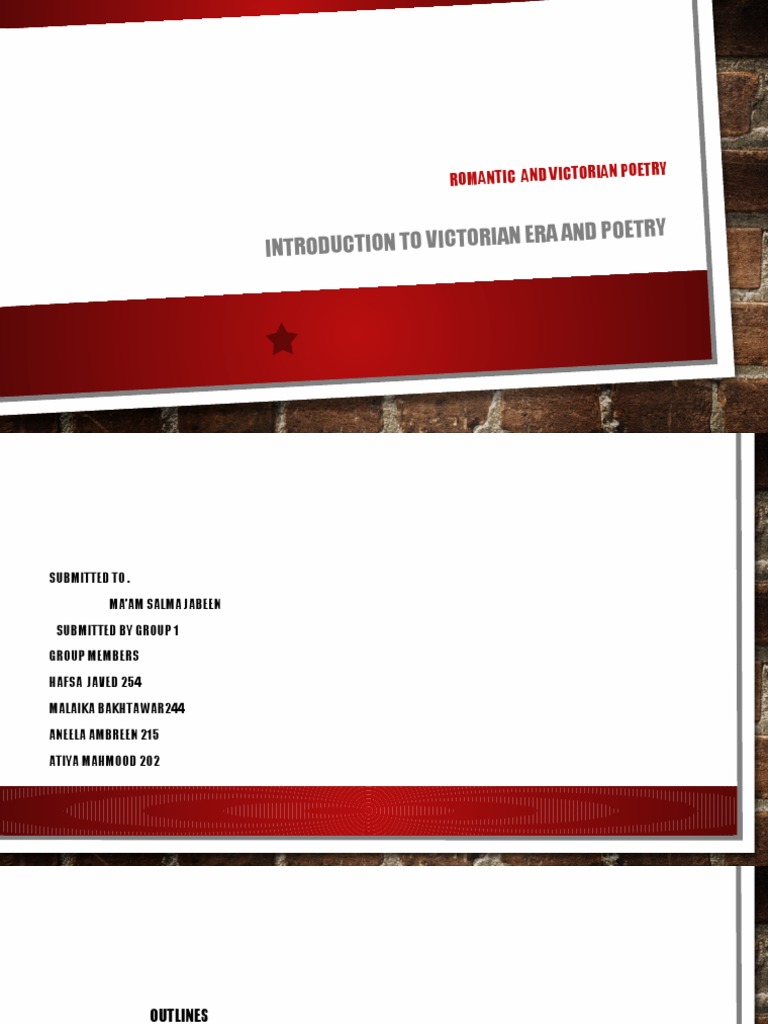 Introduction to victorian er a and poetry pdf poetry