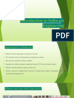 Introduction To Software Engineering