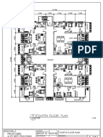 4 Storey Building Proposed: Group 15 - Bsce 3D Fourth Floor Plan