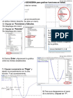 Graficar funciones en ramas con GeoGebra