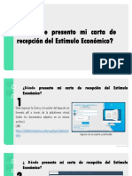 Manual para El Ingreso de Carta de Recepcón de Estímulo