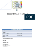 Lesson Plan Template 