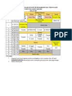 Jadwal Pelajaran 6B