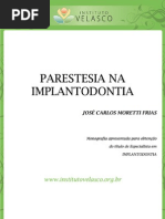 PARESTESIA NA IMPLANTODONTIA