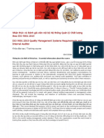 BSI - Nhận Thức Và Đánh Giá Nội Bộ Theo ISO 9001-2015 12 - 14.12.2022