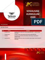 Sosialisasi Kurikulum 2020 S1 Terapan TRM