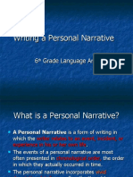 Writing A Personal Narrative-2