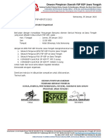 FSP KEP Jawa Tengah Surat Instruksi Organisasi