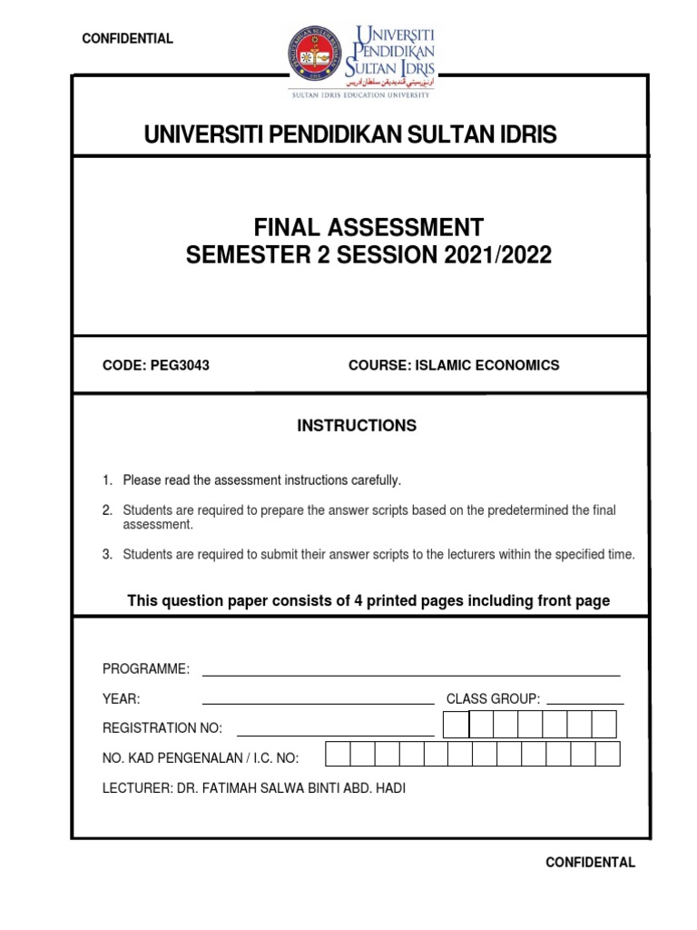 Islamic Economics Pdf