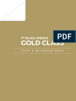 Gold Class Menu Dec 2022 VIC