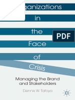 Dennis W. Tafoya (Auth.) - Organizations in The Face of Crisis - Managing The Brand and Stakeholders-Palgrave Macmillan US (2013)