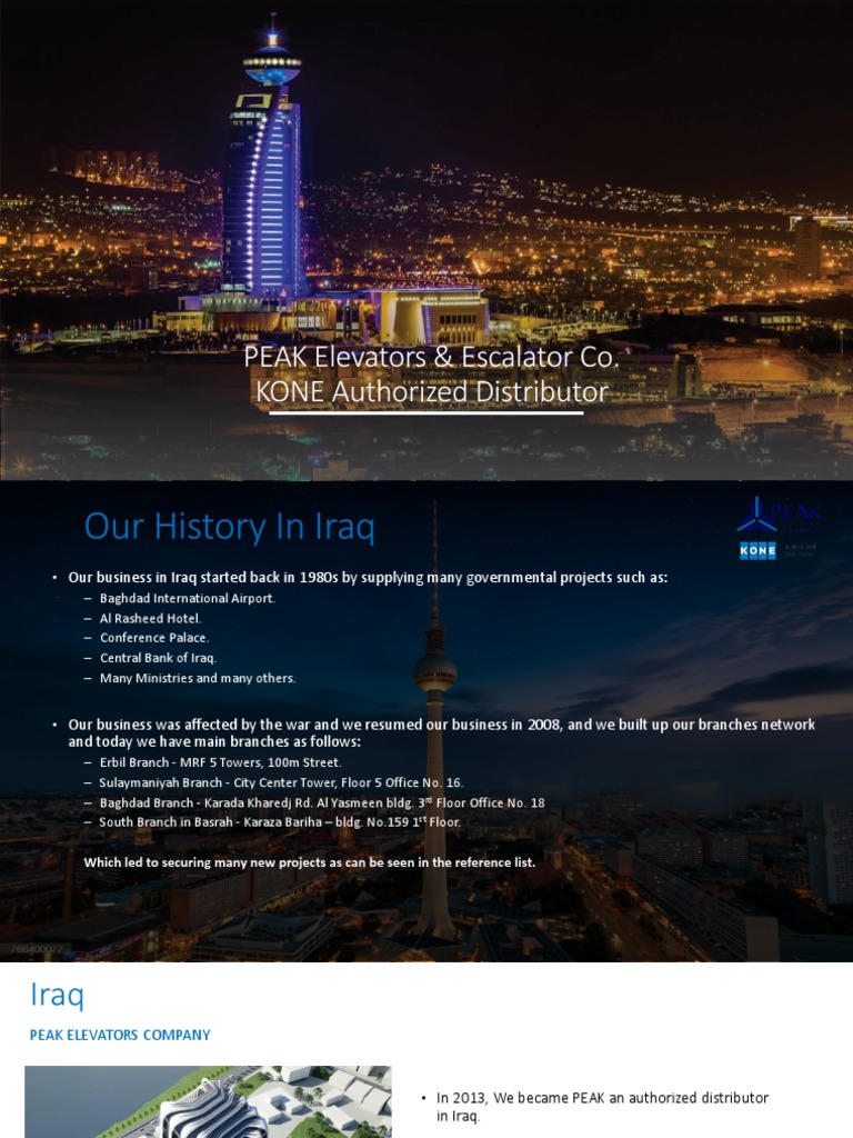 Past Experience Projects Presentation & Company Reference Projects ...