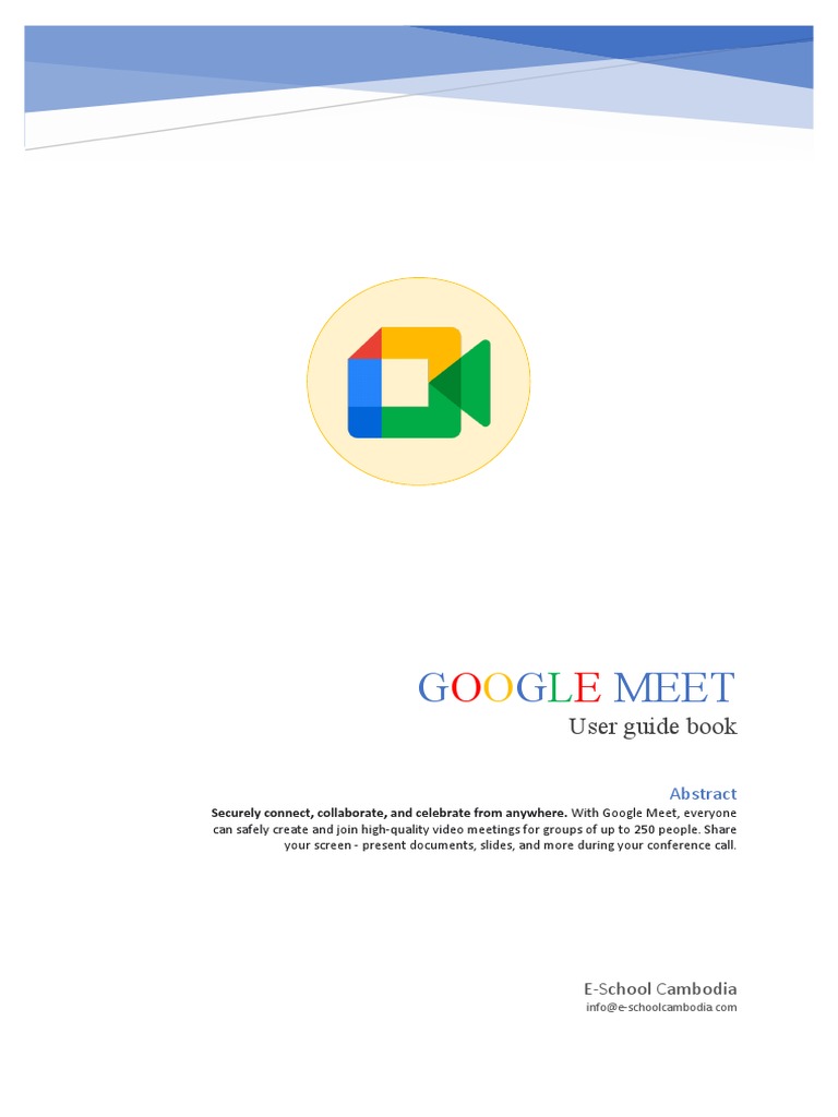 google meet pdf presentation